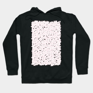 Pink and White Triangles Dizzy All-Over Pattern Hoodie